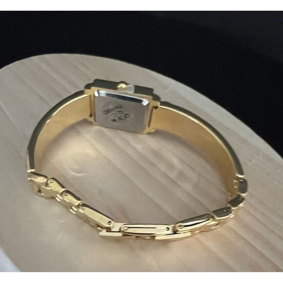 MZ Berger Cherish Women’s Gold and Heart Rhinestone Quartz Wristwatch IOB - Picture 5 of 13